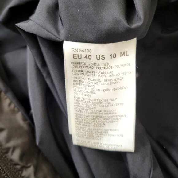 Bogner Fire + Ice Womens Long Puffer Coat Jacket Size M Dark Brown Duck Down Pol - Picture 3 of 6